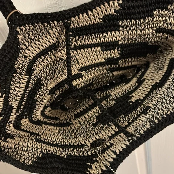 NWT The Sak Black and Cream Women's Bag - Picture 3 of 6
